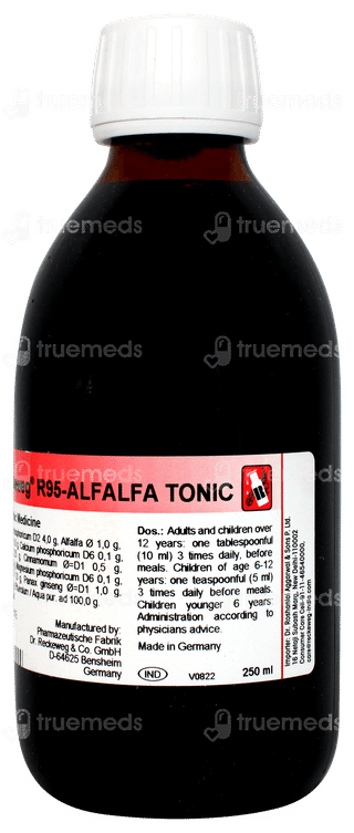 Dr Reckeweg R95 Alfalfa Tonic 250ml