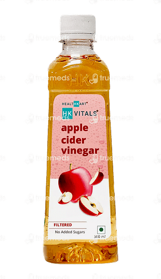 Hk Vitals Apple Cider Vinegar Filtered No Added Sugars 500ml