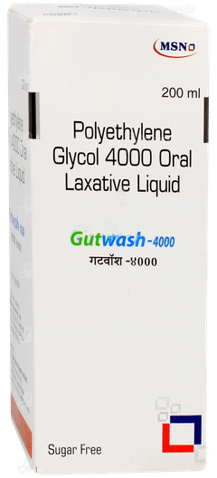 Gutwash 4000 Sugar Free Liquid 200ml