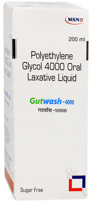 Gutwash 4000 Sugar Free Liquid 200ml