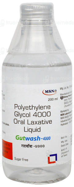 Gutwash 4000 Sugar Free Liquid 200ml