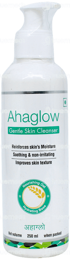 Ahaglow Gentle Skin Cleanser 250ml Ahaglow Gentle Skin Cleanser 250ml