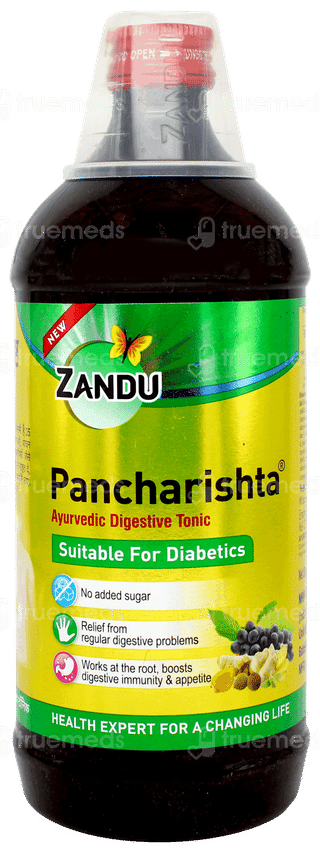Zandu Pancharishta New No Added Sugar Digestive Tonic 650ml