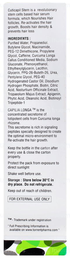 Cuticapil Stem Intensive Hair Serum 60ml