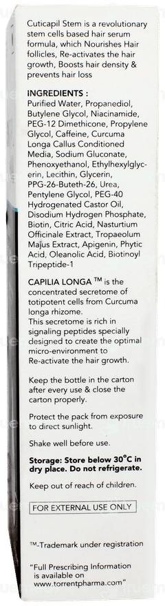 Cuticapil Stem Intensive Hair Serum 60ml