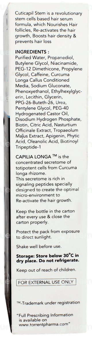 Cuticapil Stem Intensive Hair Serum 60ml