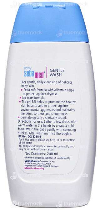 Sebamed Baby Gentle Wash 200ml