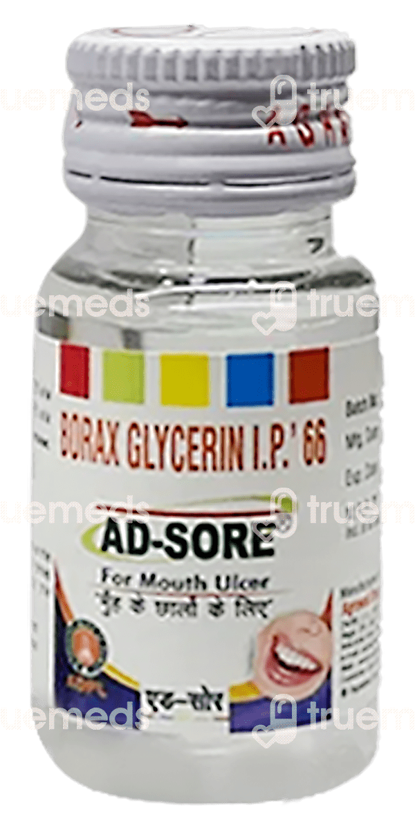 Ad Sore Glycerin Liquid 25 Gm Uses, Side Effects, Dosage, Price