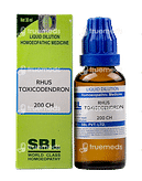 Sbl Rhus Toxicodendron 200 Ch Dilution 30 ML