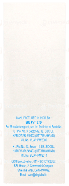 Sbl Terminalia Arjuna Q Mother Tincture 30ml