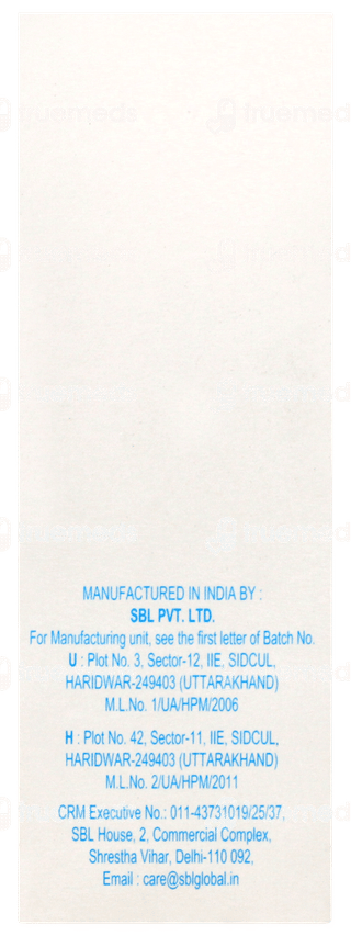 Sbl Terminalia Arjuna Q Mother Tincture 30ml