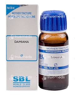 Sbl Damiana Mother Tincture 30 ML