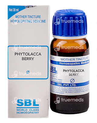 Sbl Phytolacca Berry Q Mother Tincture 30ml