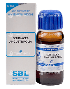 Sbl Echinacea Angustifolia Q Mother Tincture 30ml Sbl Echinacea Angustifolia Q Mother Tincture 30ml