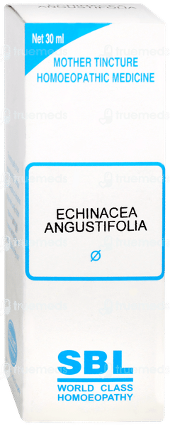 Sbl Echinacea Angustifolia Q Mother Tincture 30ml