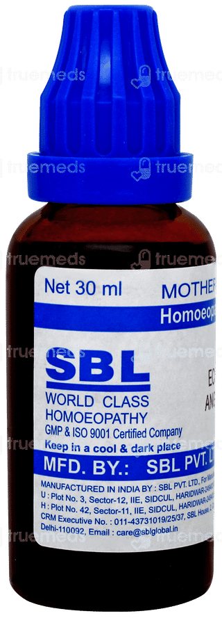 Sbl Echinacea Angustifolia Q Mother Tincture 30ml