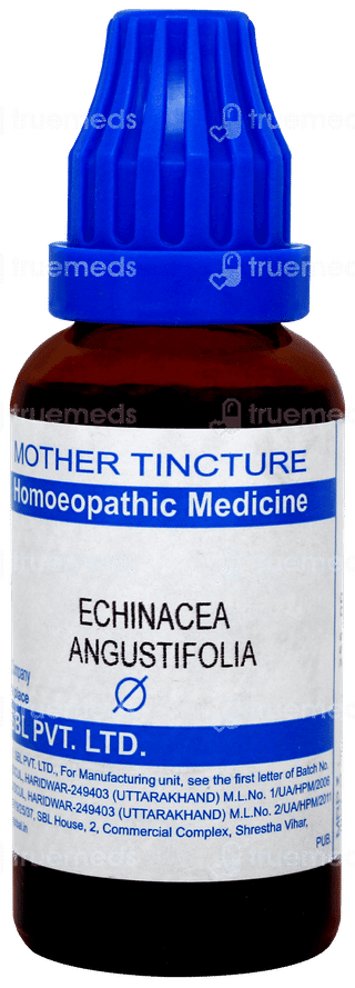 Sbl Echinacea Angustifolia Q Mother Tincture 30ml