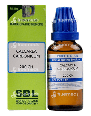 Sbl Calcarea Carbonica 200 Ch Dilution 30 Ml - Uses, Side Effects ...