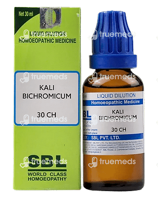 Sbl Kali Bichromicum 30 Ch Dilution 30 ML