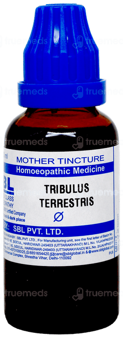 Sbl Tribulus Terrestris Q Mother Tincture 30Ml