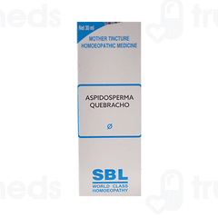 Sbl Aspidosperma Quebracho Q Mother Tincture 30ml