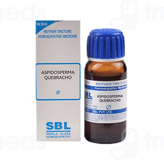 Sbl Aspidosperma Quebracho Q Mother Tincture 30ml