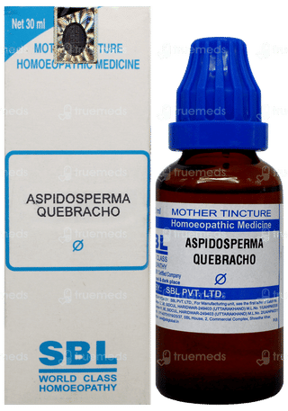 Sbl Aspidosperma Quebracho Q Mother Tincture 30Ml