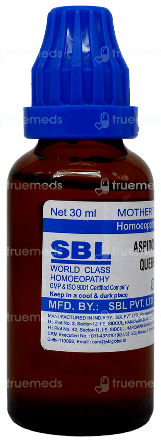 Sbl Aspidosperma Quebracho Q Mother Tincture 30Ml