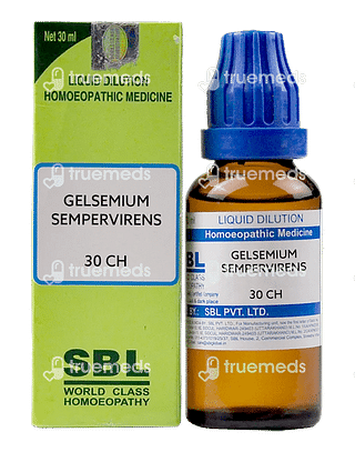 Sbl Gelsemium Sempervirens 30 Ch Dilution 30 ML