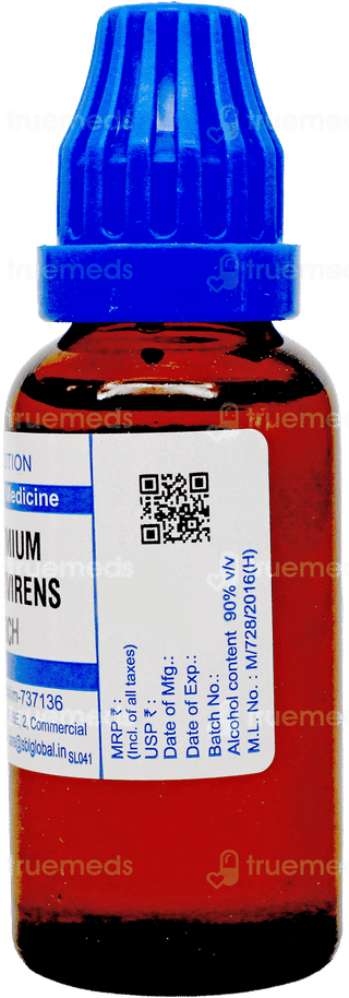 Sbl Gelsemium Sempervirens 30Ch Dilution 30Ml