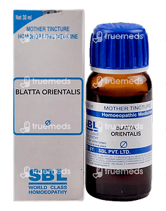 Sbl Blatta Orientalis Mother Tincture 30 ML