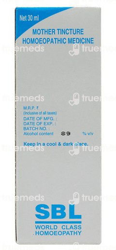 Sbl Blatta Orientalis Q Mother Tincture 30ml