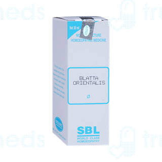 Sbl Blatta Orientalis Q Mother Tincture 30ml