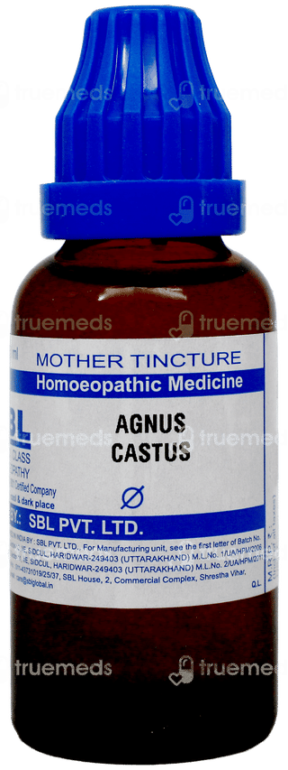 Sbl Agnus Castus Q Mother Tincture 30Ml
