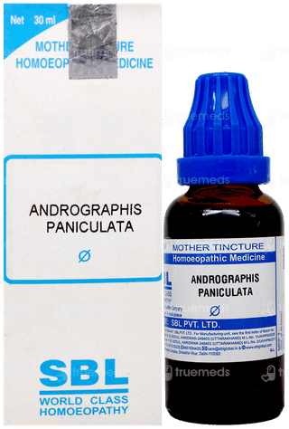 Sbl Andrographis Paniculata Q Mother Tincture 30Ml