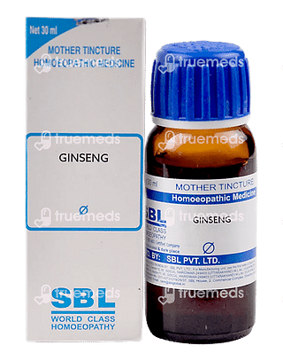 Sbl Ginseng Mother Tincture 30 ML