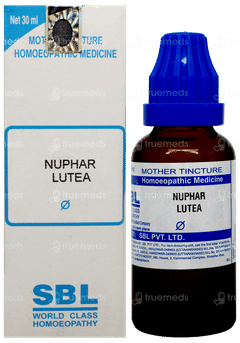 Sbl Nuphar Lutea Q Mother Tincture 30Ml Sbl Nuphar Lutea Q Mother Tincture 30Ml