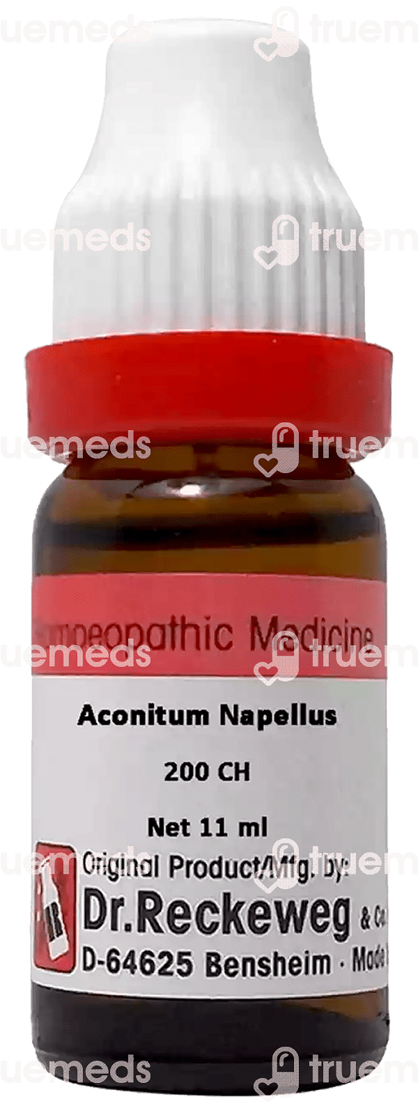 Dr Reckeweg Aconitum Napellus 200 Ch Dilution 11 Ml - Uses, Side ...