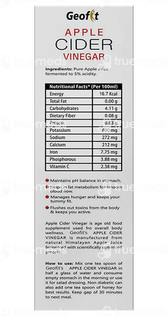 Geofit Apple Cider Vinegar 500ml
