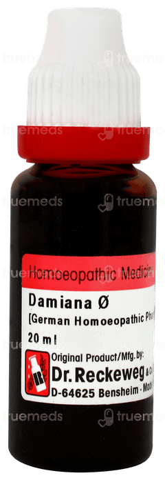 Dr Reckeweg Damiana Q Mother Tincture 20ml