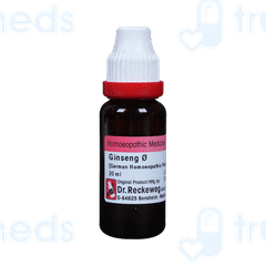 Dr Reckeweg Ginseng Q Mother Tincture 20ml