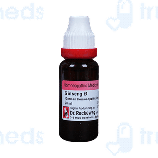 Dr Reckeweg Ginseng Q Mother Tincture 20ml