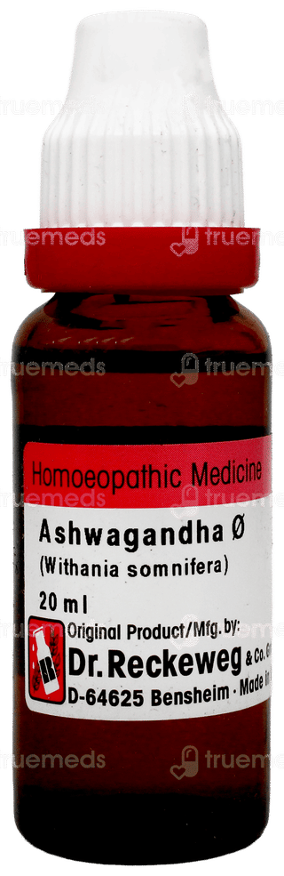 Dr Reckeweg Ashwagandha Q Mother Tincture 20ml