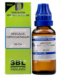 Sbl Aesculus Hippocastanum 30 Ch Dilution 30 ML