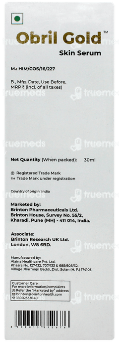Brinton Obril Gold Skin Serum 30ml