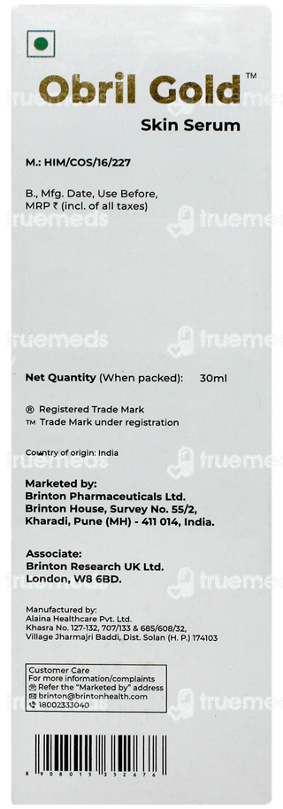 Brinton Obril Gold Skin Serum 30ml
