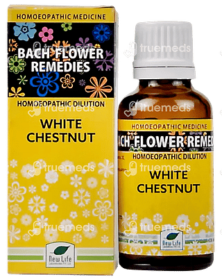 New Life Bach Flower White Chestnut 30 Dilution 30 ML