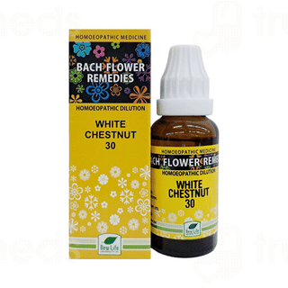 New Life Bach Flower White Chestnut 30 Dilution 30ml