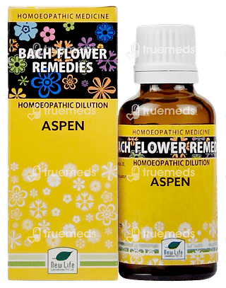 New Life Bach Flower Aspen 30 Dilution 30 ML