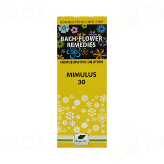 New Life Bach Flower Mimulus 30 Dilution 30ml